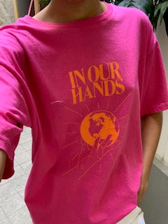 T-SHIRT IN OUR HANDS